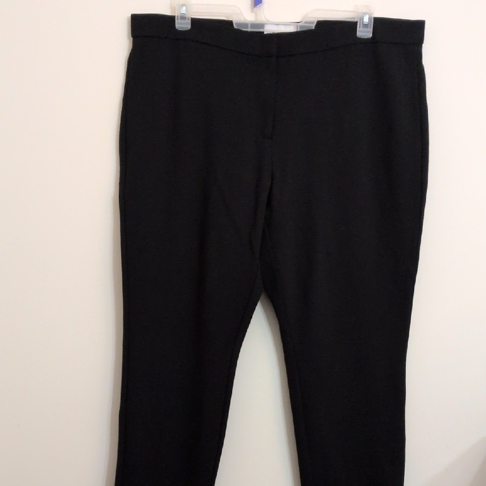 Nordstrom Rack Black Pants Rayon Blend Heavy Material Size 2X